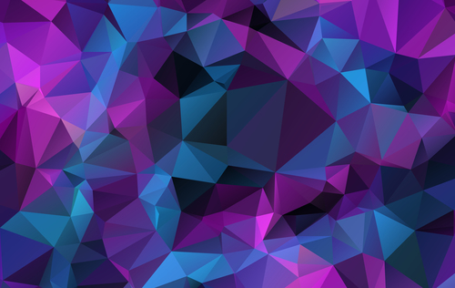 Purple blue black gradient background diamond abstract vector