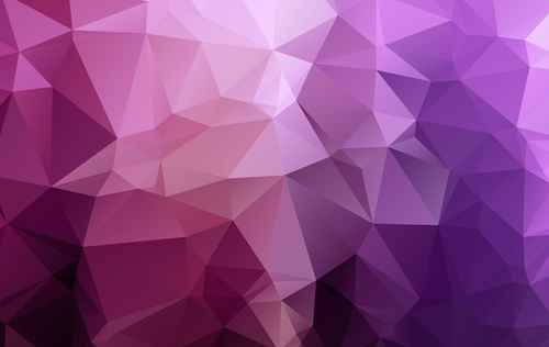 Purple diamond abstract gradient background vector