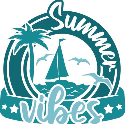 Summer vibes vector