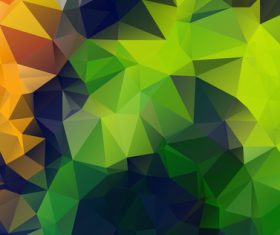 Tri color background gradient vector abstraction