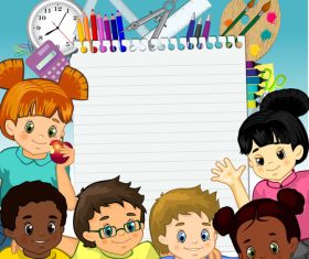 We are friends vector