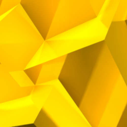 Yellow diamond block background