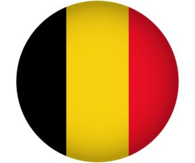 Belgium flag vector