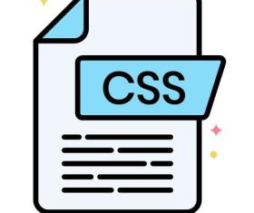 CSS icons vector