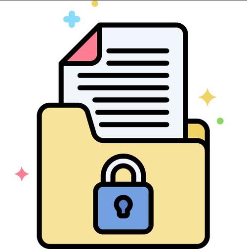 Data security icons vector