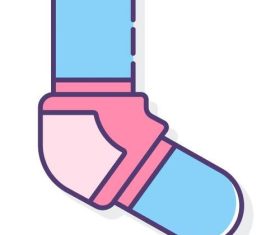 Elbow pads vector