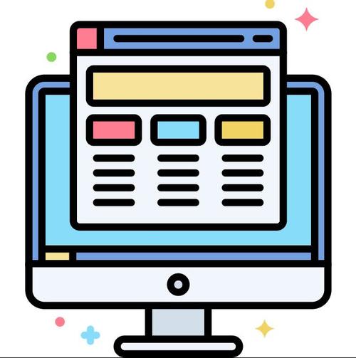 Front-End programming icons vector