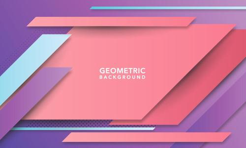 Geometric background vector