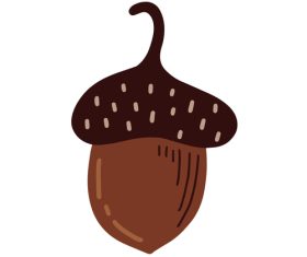 Hazelnut vector