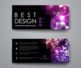 Modern design banner vector