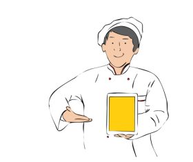 Ordering food vector