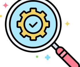 Scope icons vector