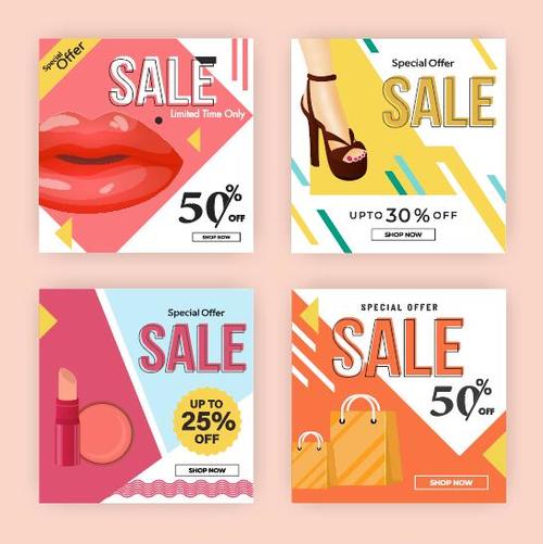 Special offer sale vector