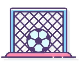 Street football vector