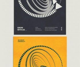 Swiss design artwork poster vector