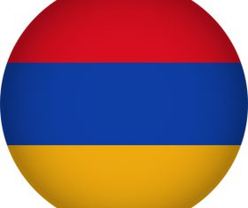 Armenia flags icon vector