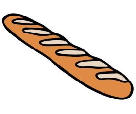Baguette vector