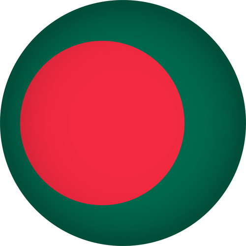 Bangladesh flags icon vector