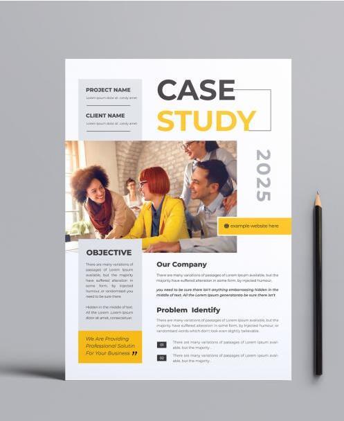 Case study vector free download