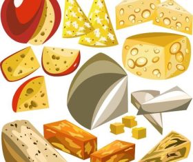 Cheese vector