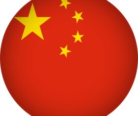 China flags icon vector