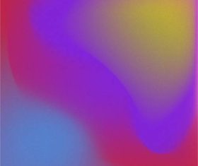 Color blur holographic background vector