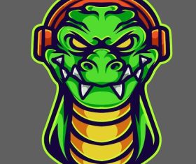 Crocodile vector