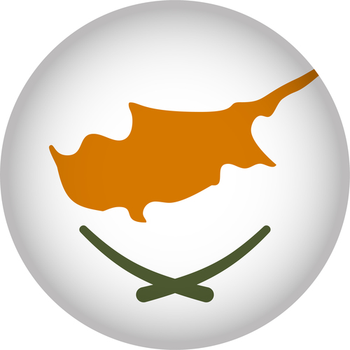 Cyprus flags icon vector
