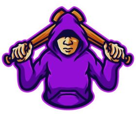 Destroyer icon vector