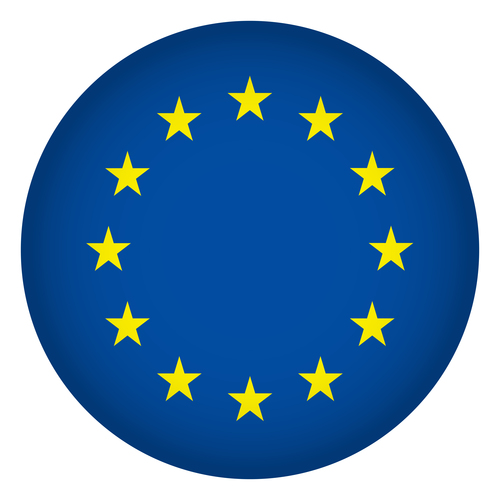 EU flag vector