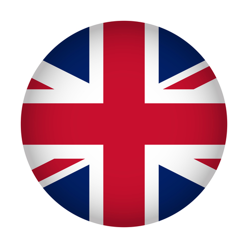 Great Britain flag vector