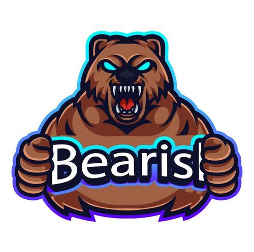 Grizzly icon vector