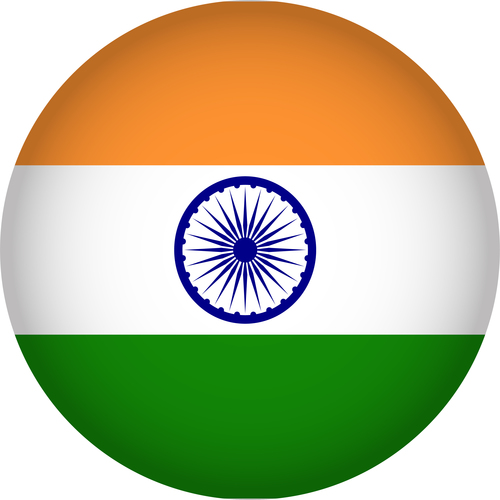 India flags icon vector