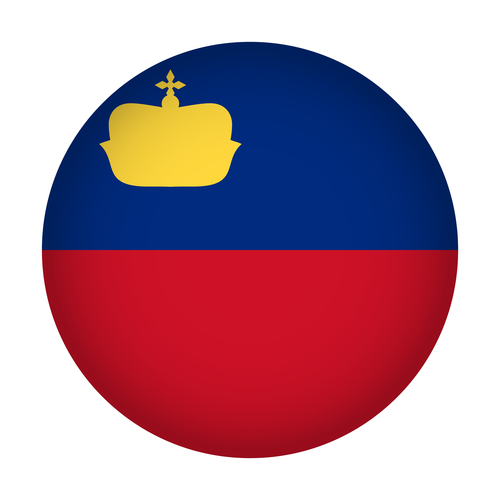 Liechtenstein flag vector