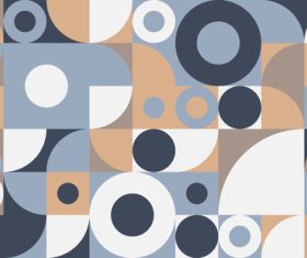 Light colour mosaic patterns vector