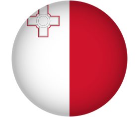 Malta flag vector