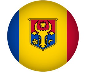 Moldova flag vector