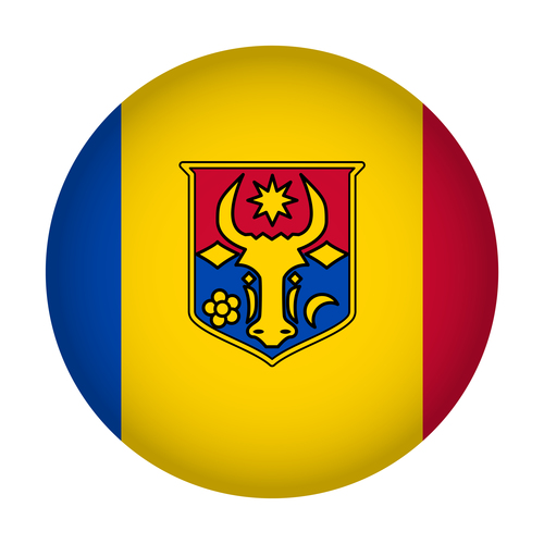Moldova flag vector