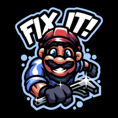 Plumber icon vector