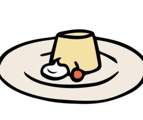 Pudding vector