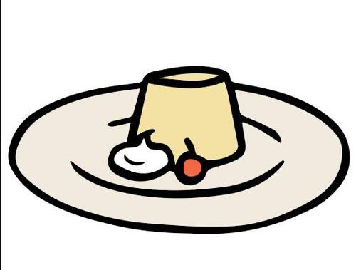 Pudding vector