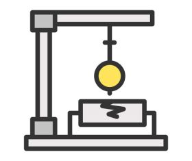 Seismograph icons vector