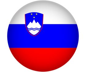 Slovenia flag vector
