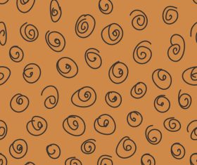 Spiral seamless pattern vector