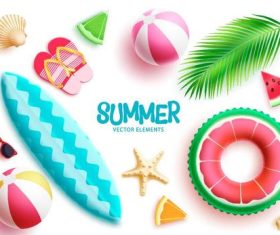 Summer vector element