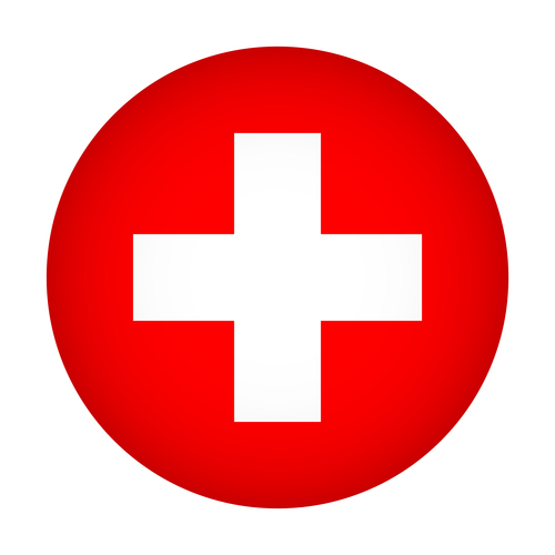 Switzerland flag vector