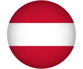The republic of austria flag vector