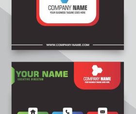 Very good business card vector