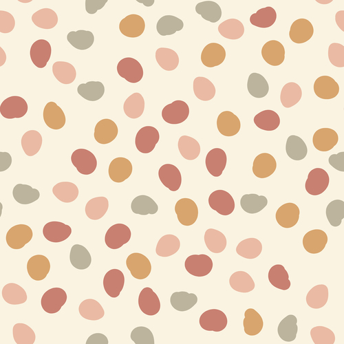 Watercolor dots seamless pattern vector