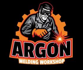 Argon icon vector